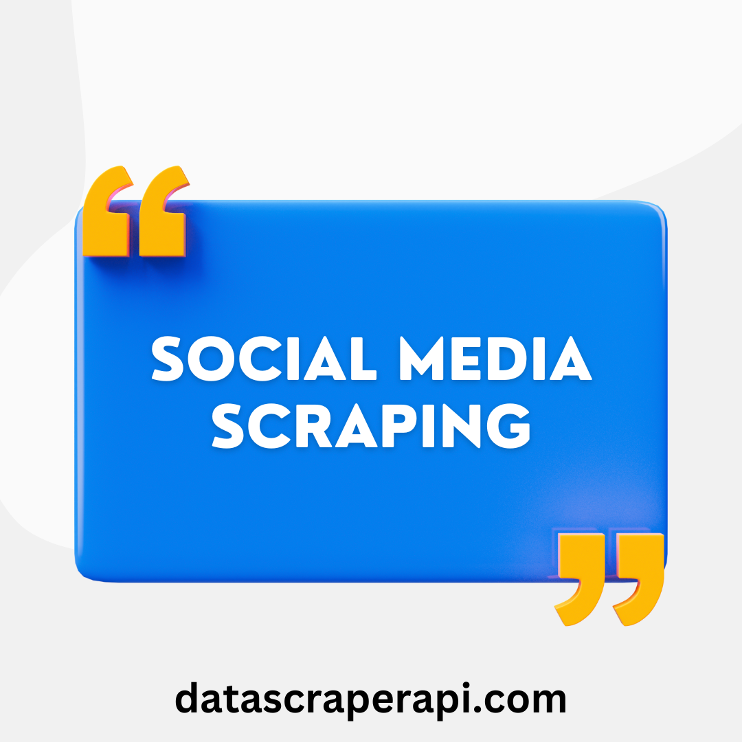 social media scraping