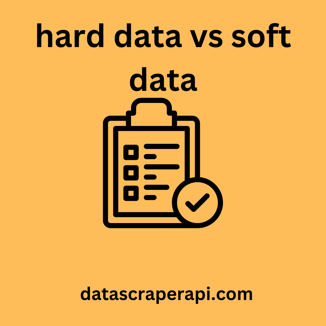 hard data vs soft data