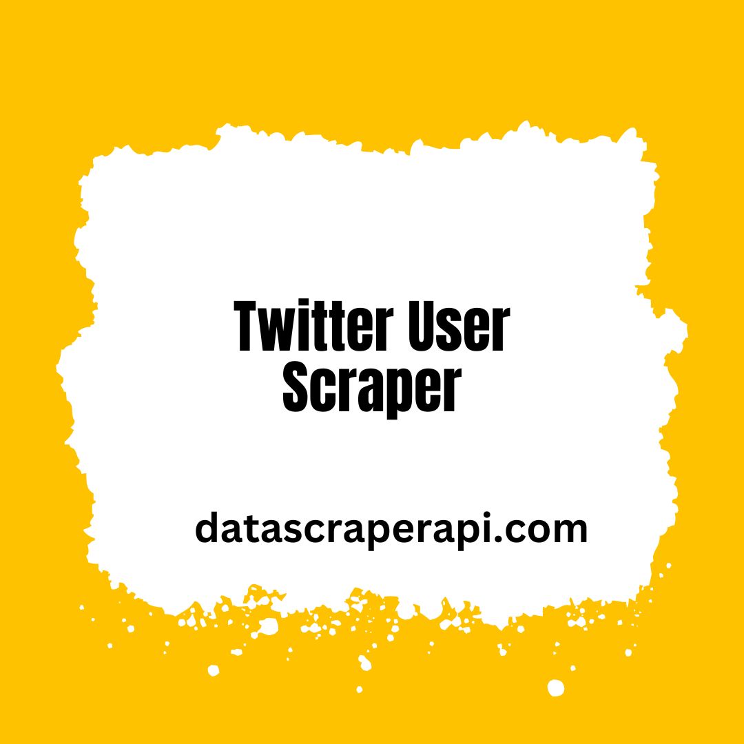 twitter user scraper