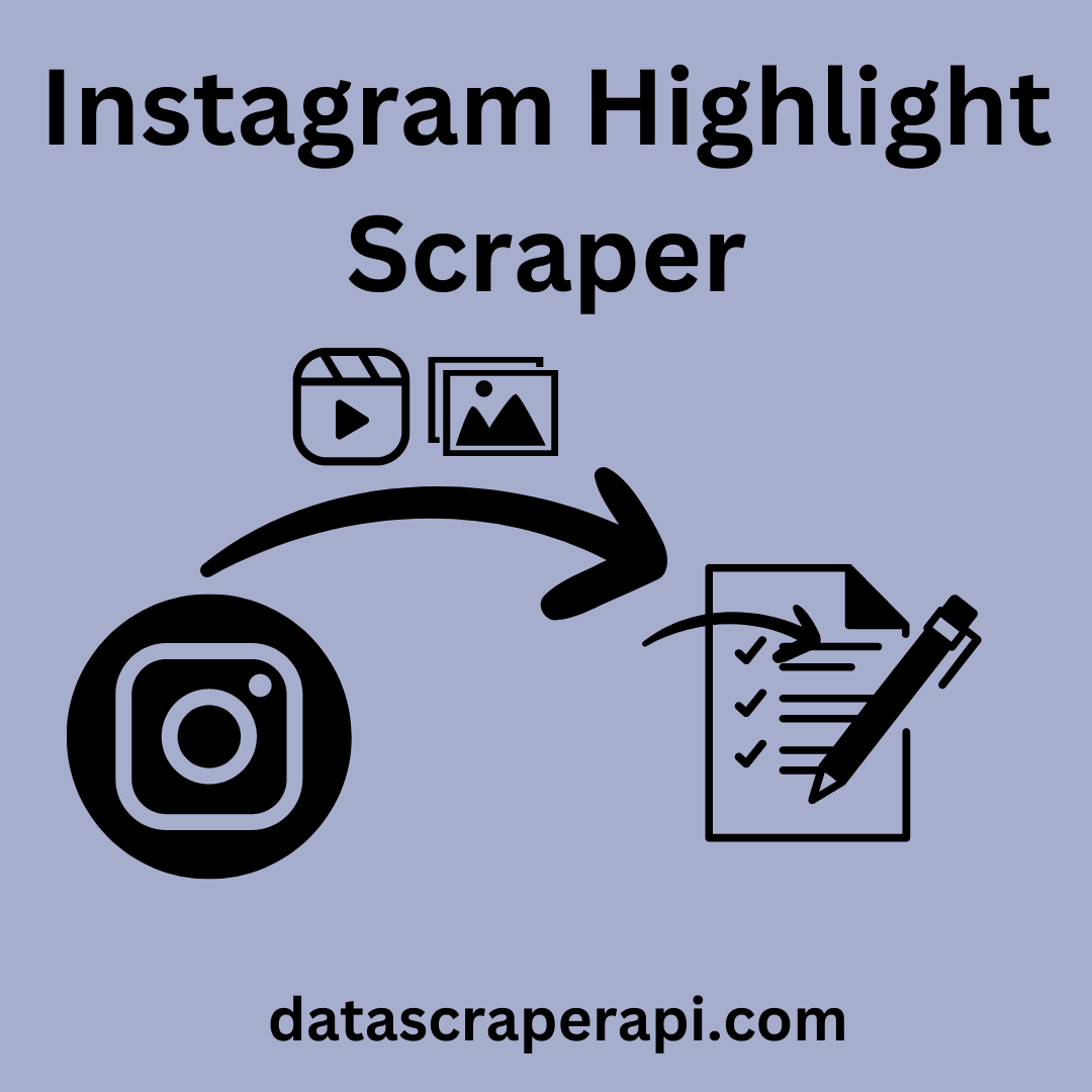 Instagram Highlight Scraper